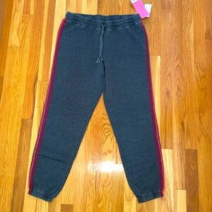 Betsey Johnson performance sweatpants size M NWT
